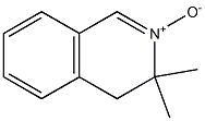 3,4-dihydro-3,3-dimethylisoquinoline-N-oxide Struktur