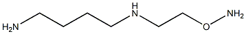 N-(2-aminooxyethyl)-1,4-diaminobutane Struktur