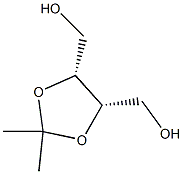 2,3-O-isopropylideneerythritol Struktur