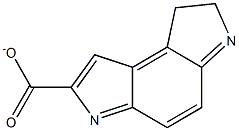 1,2-dihydro-(3H)-pyrrolo(3,2-e)indole-7-carboxylate Struktur