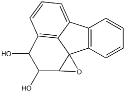 ANTI-2,3-DIHYDROXY-1,10B-EPOXY-10B,1,2,3-TETRAHYDROFLUORANTHENE Struktur