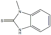 1-METHYLBENZIMIDAZOLINE-2-THIONE Struktur