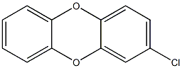 2-MONOCHLORODIBENZO-PARA-DIOXIN Struktur