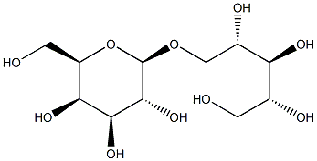 BETA-GALACTOSYL-XYLITOL Struktur