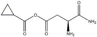 ASPARTYL-AMINOCYCLOPROPANECARBOXYLICACIDESTERS Struktur