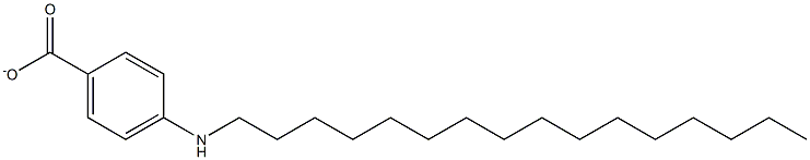 PARA-HEXADECYLAMINOBENZOATE Struktur