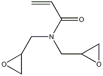 N,N-DIGLYCIDYLACRYLAMIDE Struktur