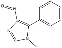 1-METHYL-4-NITROSO-5-PHENYLIMIDAZOLE Struktur