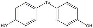 DI(4-HYDROXYPHENYL)TELLURIDE Struktur