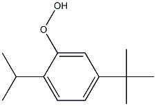 PARA-TERT-BUTYLISOPROPYL-BENZENEHYDROPEROXIDE Struktur