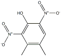 2,4-DINITRO-6-METHYL-CRESOL Struktur