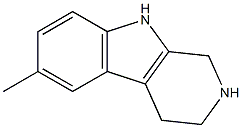 6-METHYL-1,2,3,4-TETRAHYDRO-BETA-CARBOLINE Struktur