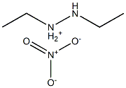 1,2-DIETHYLHYDRAZINIUMNITRATE Struktur