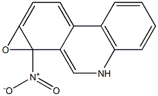 1-NITRO-9-AZAPHENANTHRENEN-OXIDE Struktur