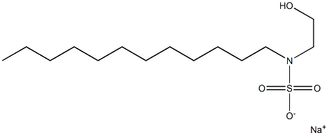 SODIUMLAURYLETHANOLAMINESULPHONATE Struktur