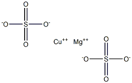 COPPER(II)MAGNESIUMSULPHATE Struktur