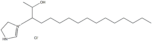 1-TRIDECYL-2-METHYL-2-HYDROXYETHYLIMIDAZOLINIUMCHLORIDE Struktur