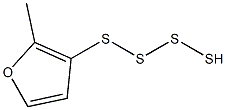 2-METHYL-3-FURYLTETRASULPHIDE Struktur