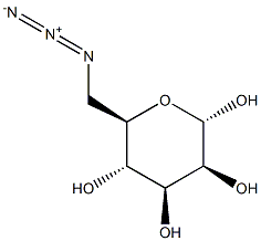 6-AZIDO-6-DEOXY-ALPHA-D-MANNOSE Struktur