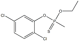 O-(2,5-DICHLOROPHENYL)O-ETHYLMETHYLPHOSPHONOTHIONATE Struktur