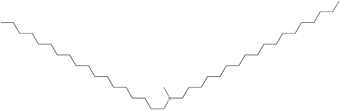 1-OCTADECANAMINE,N-METHYL-N-OCTADECYL Struktur