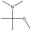 N-HYDROXYMETHYLPENTAMETHYLAMINE Struktur