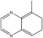 5-METHYL-6,7-DIHYDROCYCLOHEXA(B)PYRAZINE Struktur