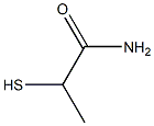 2-MERCAPTOPROPIONAMIDE Struktur