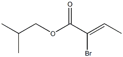 ISOBUTYL-ALPHA-BROMOCROTONATE Struktur