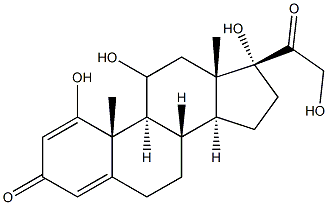 PREDNISOLONEALCOHOL Struktur