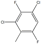 DIFLOUROCHLORO-CHLOROTOLUENE Struktur