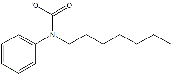 PHENYLHEPTYLCARBAMATE Struktur