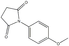 N-(4-METHOXYPHENYL)SUCCINIMIDE Struktur