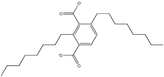 DI-N-OCTYLISOPHTHALATE Struktur