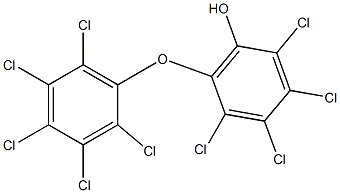 HYDROXYNONACHLORODIPHENYLETHER Struktur