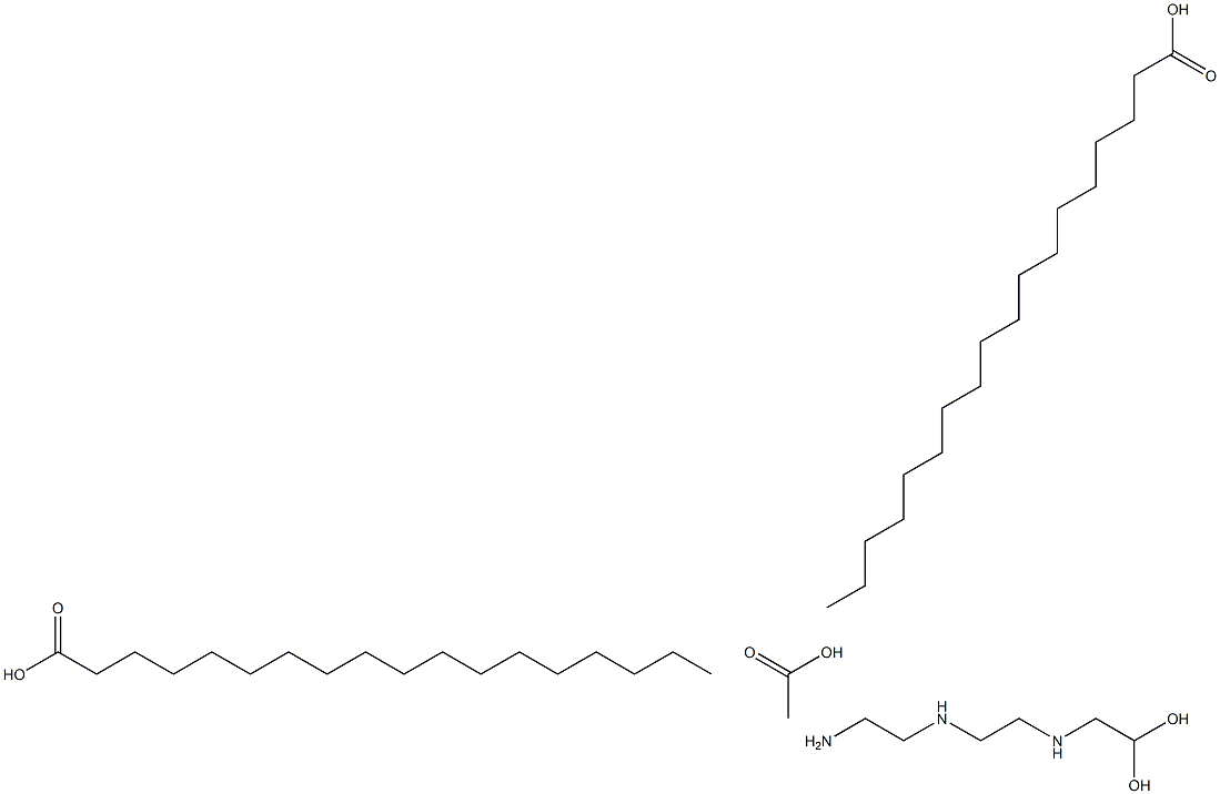 DIHYDROXYETHYLDIETHYLENETRIAMINEMONOACETATE,DI-STEARATE Struktur