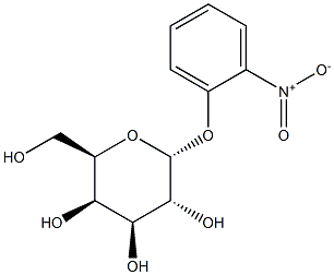 2-Nitrophenyl-a-D-galactopyranoside Struktur