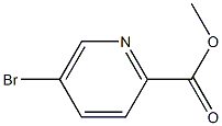 5-Bromo-2-Pyridine carboxylic acid methyl ester Struktur