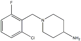 1-(2-chloro-6-fluorobenzyl)piperidin-4-amine Struktur