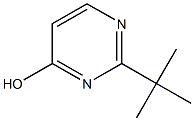 2-tert-butylpyrimidin-4-ol Struktur