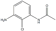 N-(3-amino-2-chlorophenyl)acetamide Struktur