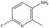 5-AMINO-2-FLUORO-6-METHYLPYRIDINE Struktur