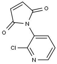 N-(2-CHLOROPYRIDINE-3-YL)MALEIMIDE Struktur