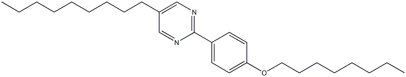 5-N-NONYL-2-[4-(N-OCTYLOXY)-PHENYL]-PYRIMIDINE: 99.5% Struktur