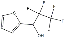 2,2,3,3,3-PENTAFLUORO-1-THIOPHEN-2-YL-PROPAN-1-OL Struktur