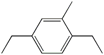 1-methyl-2,5-diethylbenzene Struktur