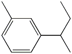 1-methyl-3-sec-butylbenzene Struktur