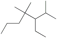 2,4,4-trimethyl-3-ethylheptane Struktur