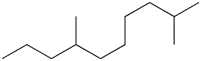 2,7-dimethyldecane Struktur