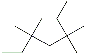 3,3,5,5-tetramethylheptane Struktur